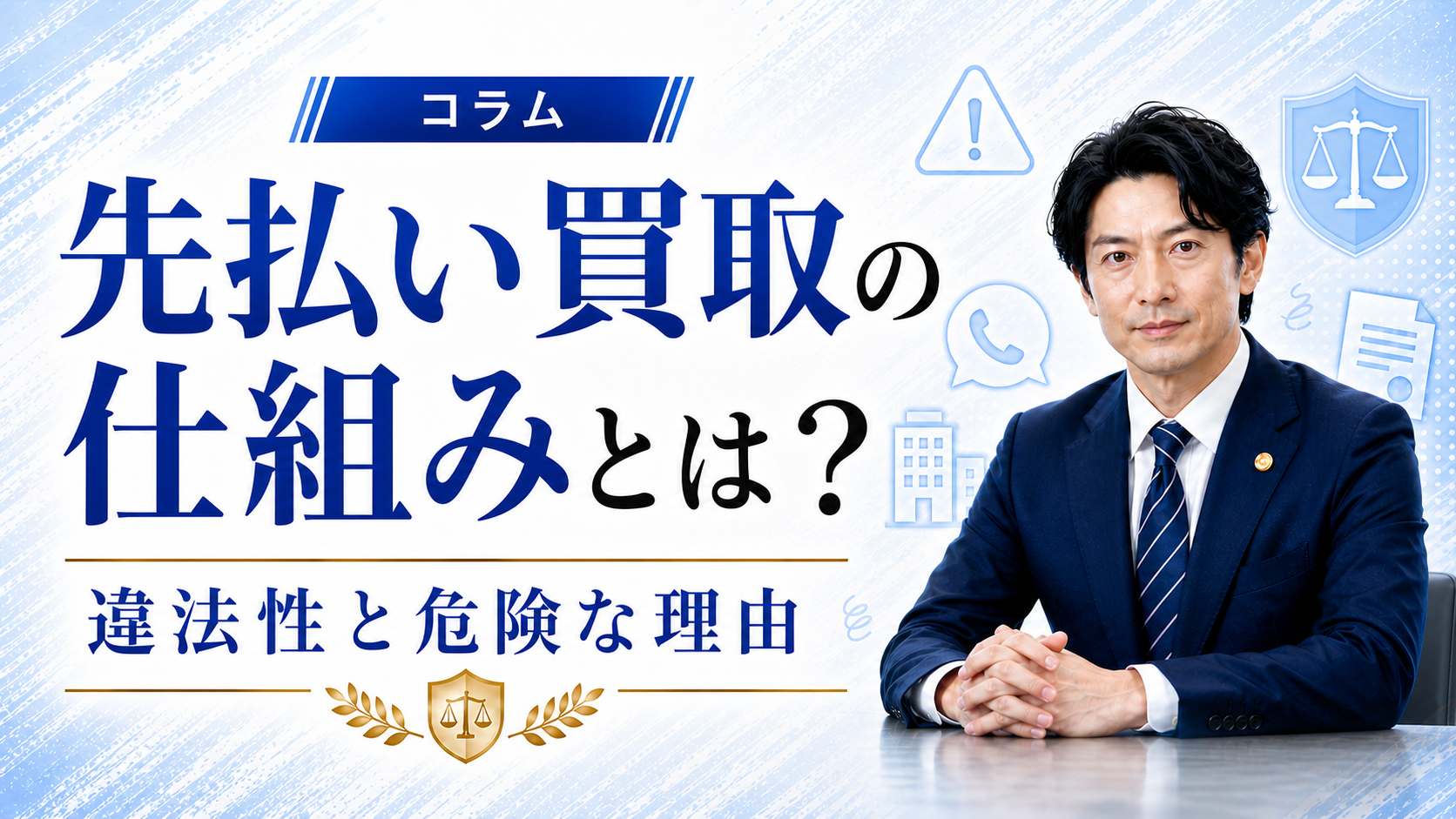 先払い買取の仕組みをわかりやすく解説｜違法性と危険な理由