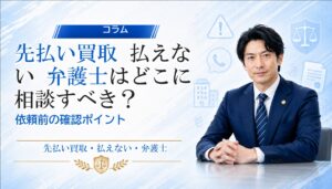 先払い買取 払えない 弁護士はどこに相談すべき？依頼前の確認ポイント