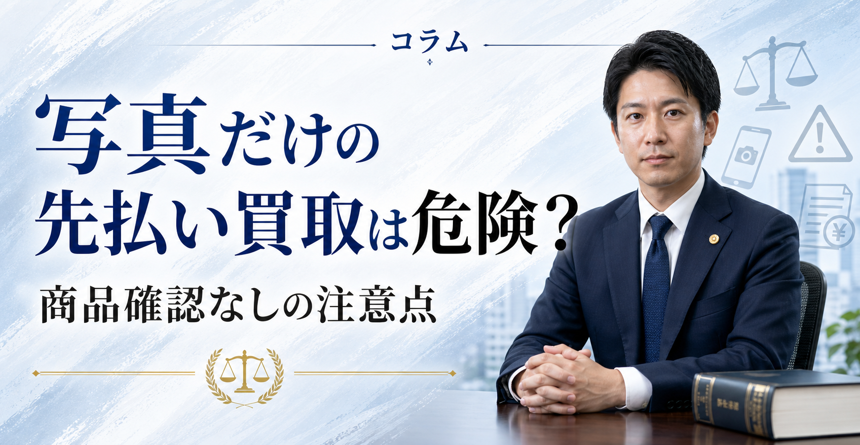 先払い買取は写真だけで申し込むと危険？商品確認なしの注意点