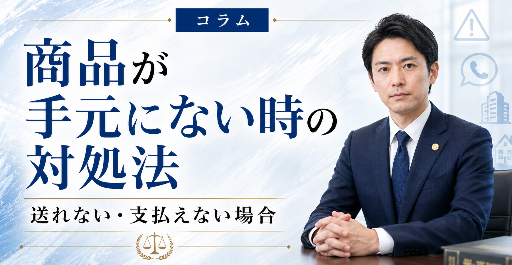 先払い買取で商品が手元にない時の対処法｜送れない・支払えない場合