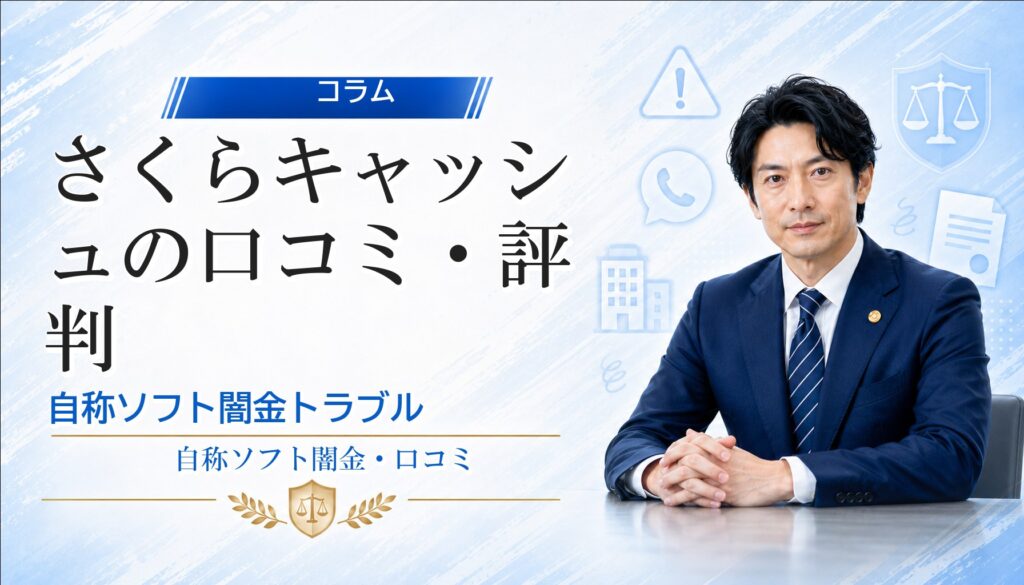 さくらキャッシュ（サクラキャッシュ）の口コミ・評判｜自称ソフト闇金トラブルの相談前に確認