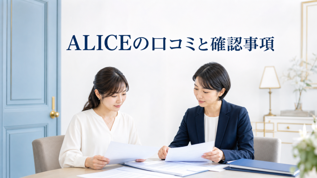 ALICE（アリス）の口コミ・評判｜先払い買取・闇金の確認情報と相談前の注意点