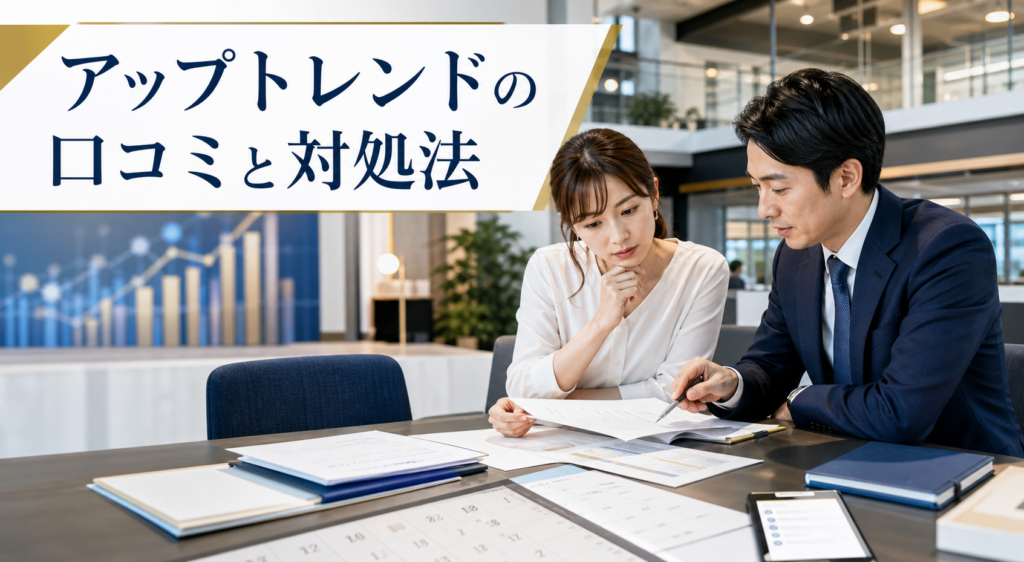 アップトレンド（UPTREND）の口コミ・評判｜先払い買取・闇金のLINE連絡と対処法