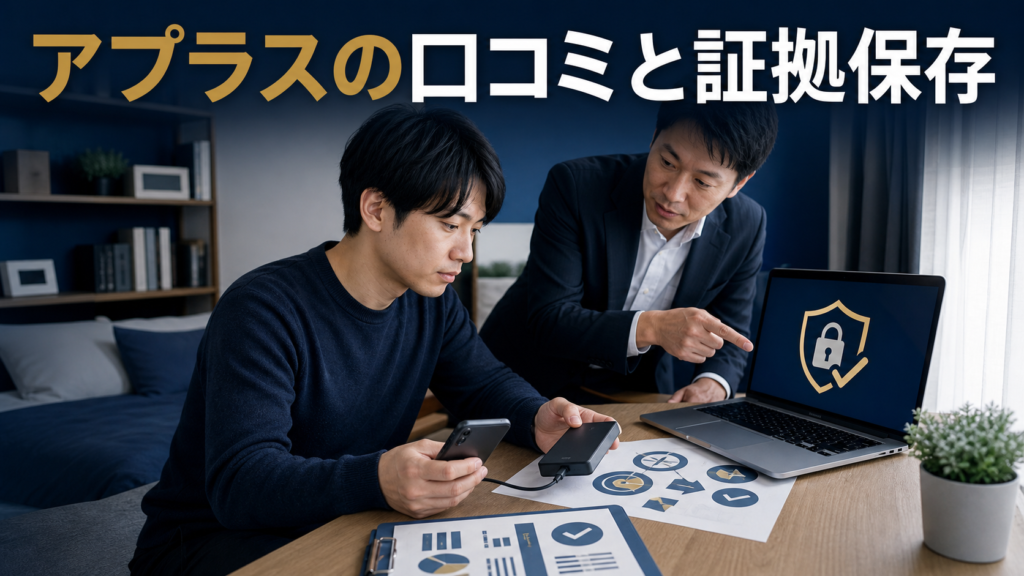 アプラスの口コミ・評判｜先払い買取・闇金のLINE連絡と対処法