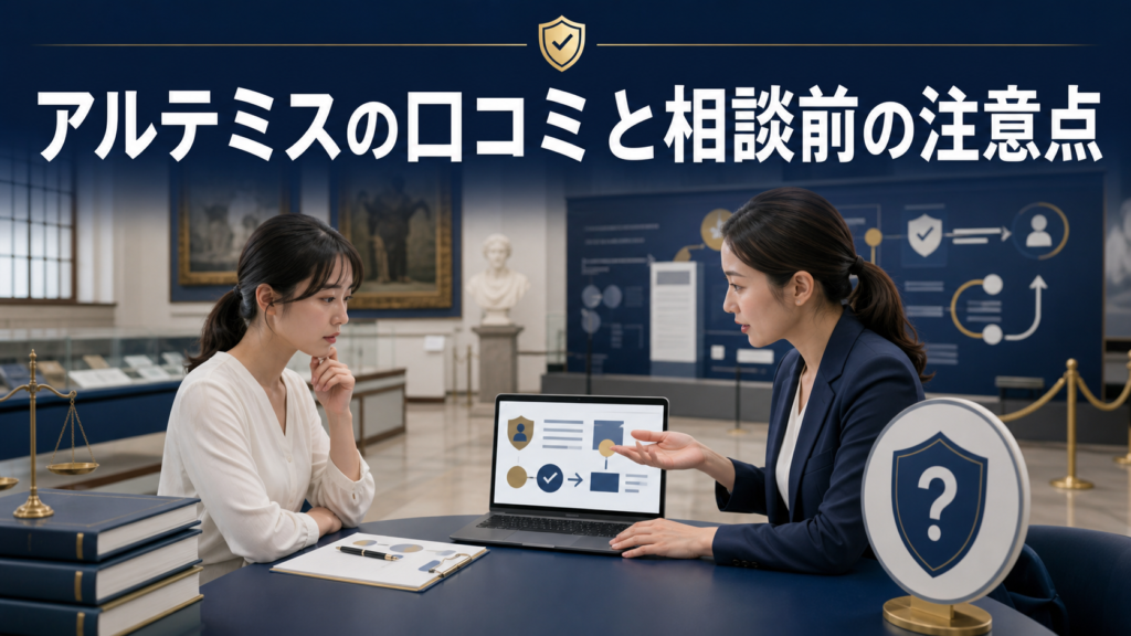 アルテミス（ARTEMIS）の口コミ・評判｜先払い買取・闇金の確認情報と相談前の注意点