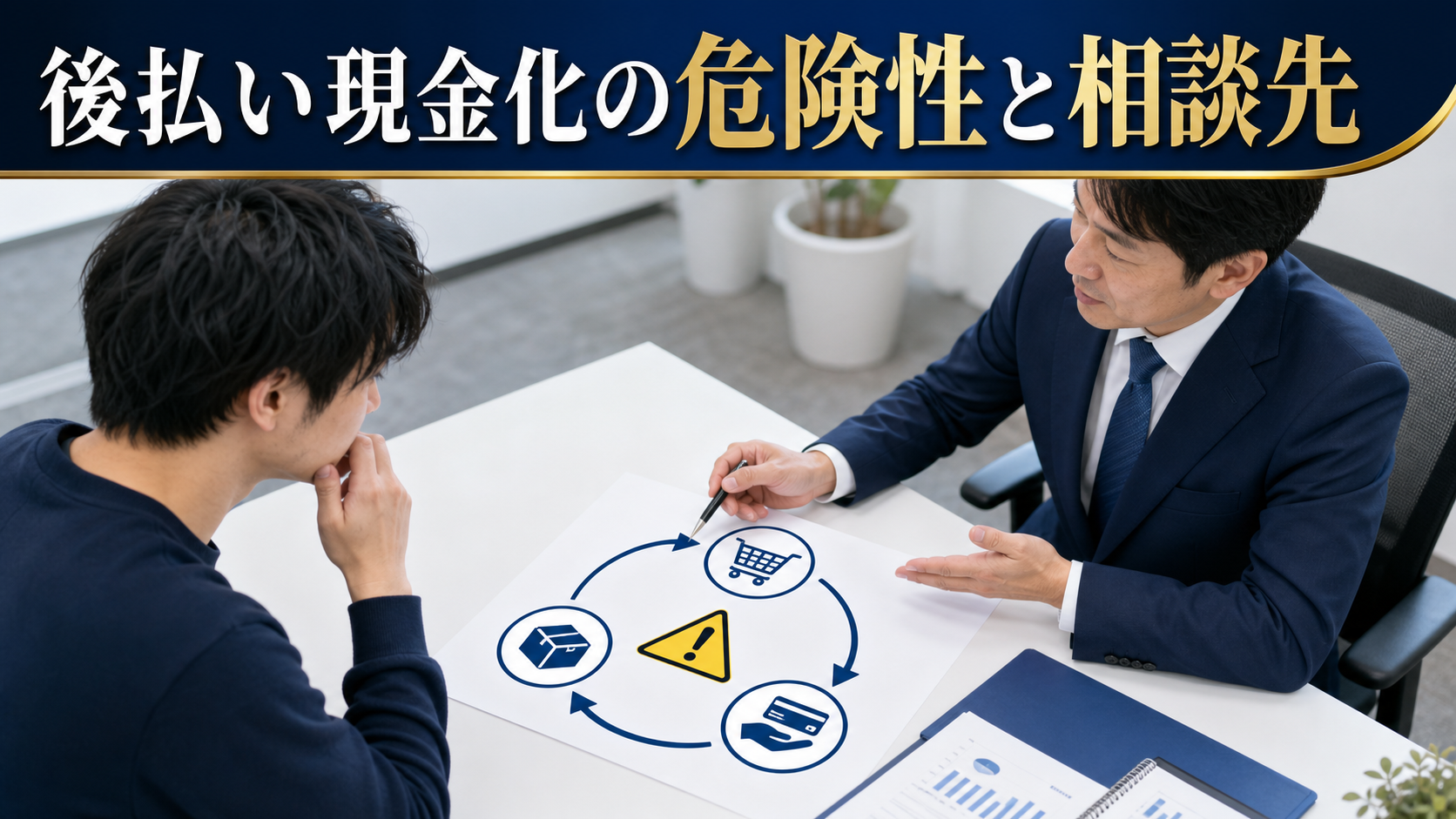 後払い現金化は危険？違法性・払えない時の相談先