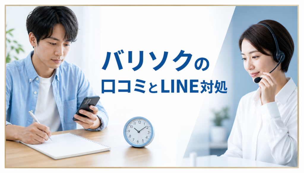 バリソクの口コミ・評判｜先払い買取・闇金のLINE連絡と対処法