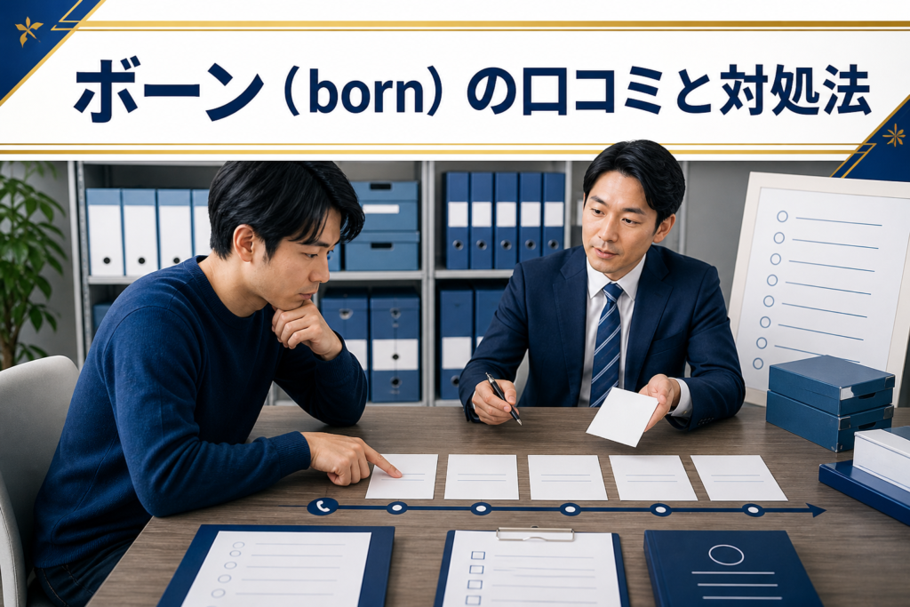 ボーン（born）の口コミ・評判｜先払い買取・闇金のLINE連絡と対処法