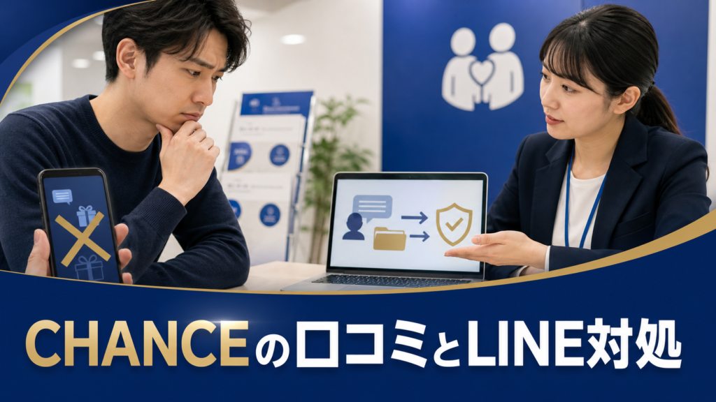 CHANCE（チャンス）の口コミ・評判｜先払い買取・闇金のLINE連絡と対処法