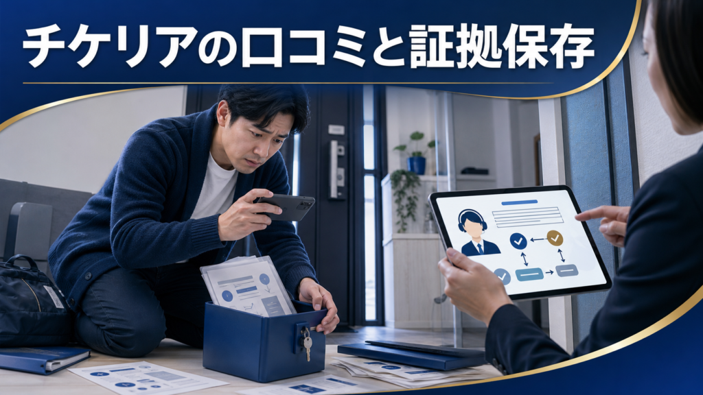 チケリアの口コミ・評判｜先払い買取・闇金のLINE連絡と対処法