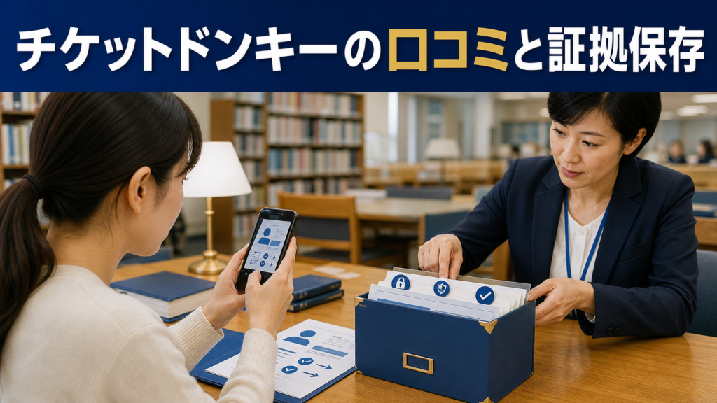 チケットドンキー(TICKET DONKEY)の口コミ・評判|先払い買取・闇金のLINE連絡と対処法
