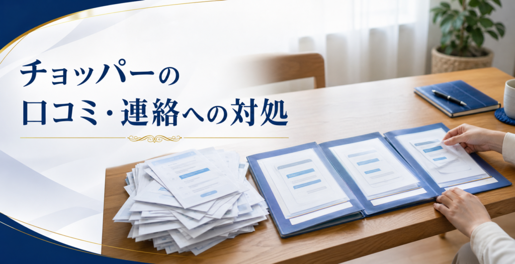 チョッパーの口コミ・評判｜先払い買取・闇金のLINE連絡と対処法