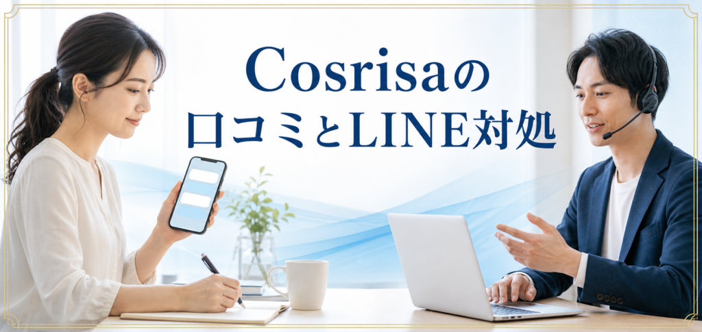 Cosrisa（コスリサ）の口コミ・評判｜先払い買取・闇金のLINE連絡と対処法