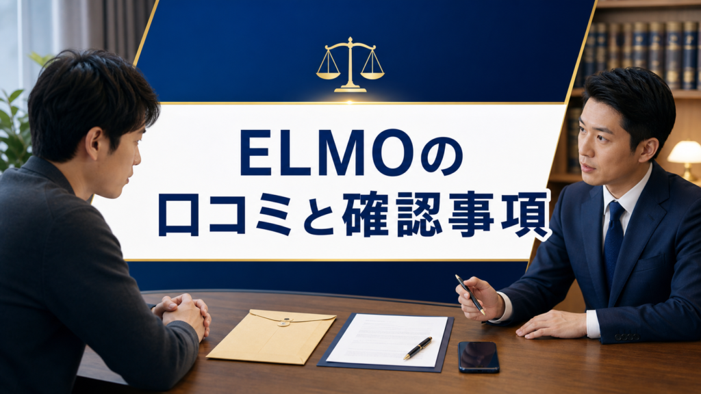 ELMO(エルモ)の口コミ・評判|先払い買取・闇金の確認情報と相談前の注意点