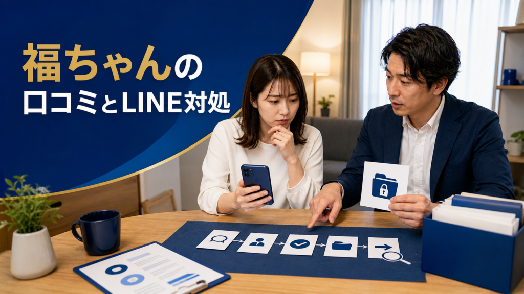 福ちゃん（フクチャン）の口コミ・評判｜先払い買取・闇金のLINE連絡と対処法