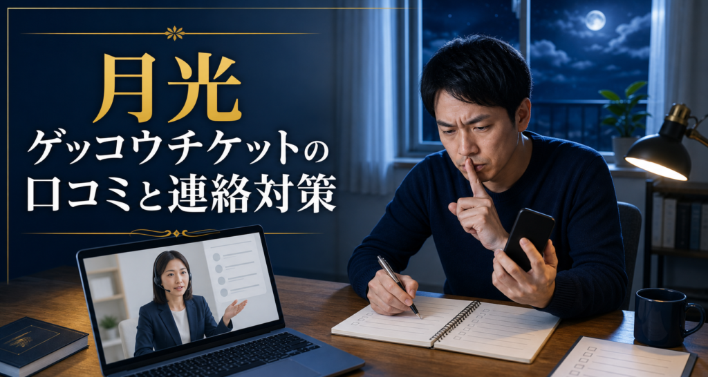 月光 ゲッコウチケットの口コミ・評判｜先払い買取・闇金のLINE連絡と対処法