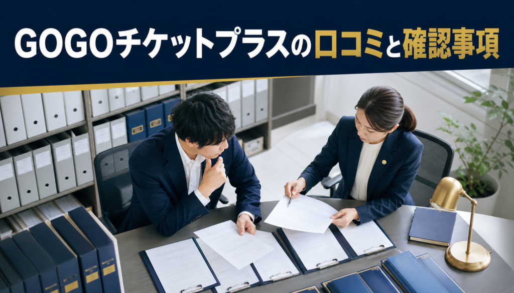 GOGOチケットプラス（ゴーゴーチケットプラス）の口コミ・評判｜先払い買取・闇金の確認情報と相談前の注意点