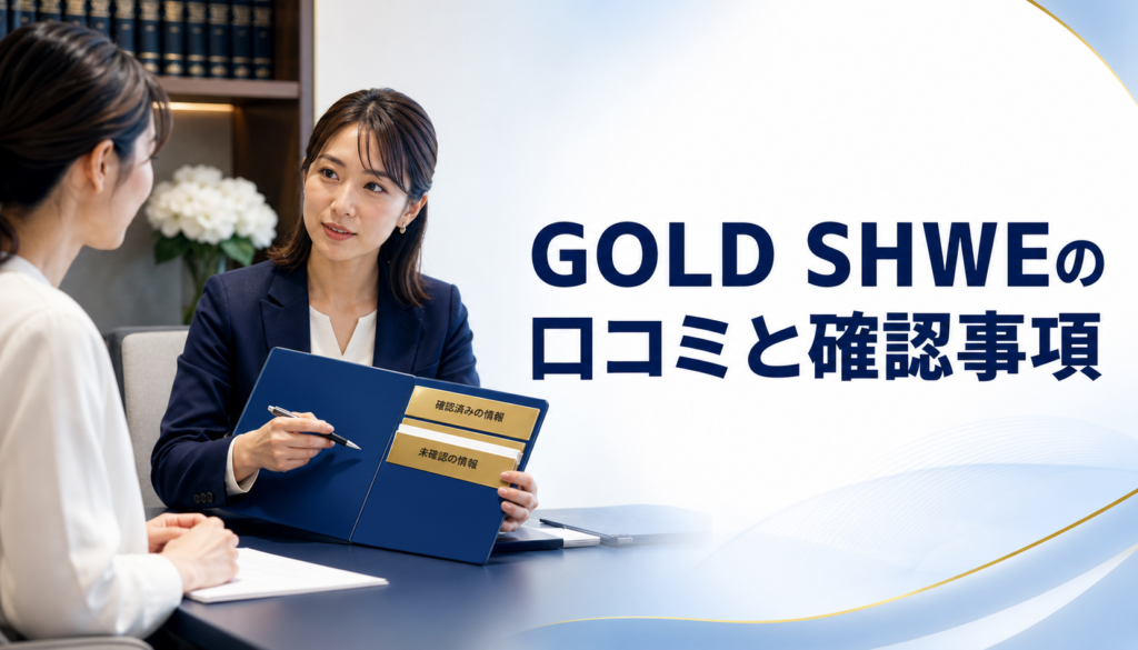 GOLD SHWE-ゴールドシャワーの口コミ・評判｜先払い買取・闇金の確認情報と相談前の注意点