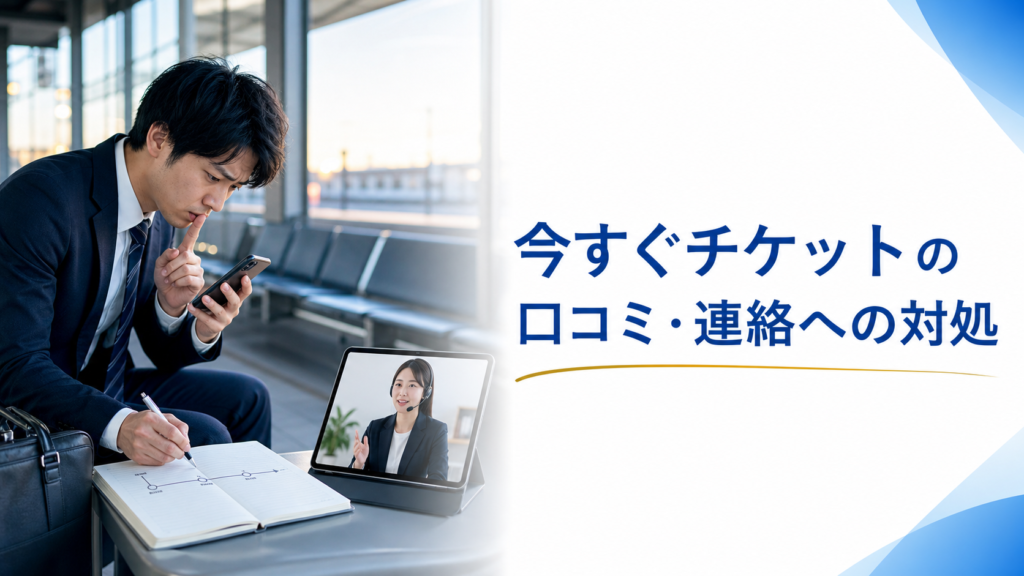 今すぐチケットの口コミ・評判｜先払い買取・闇金のLINE連絡と対処法