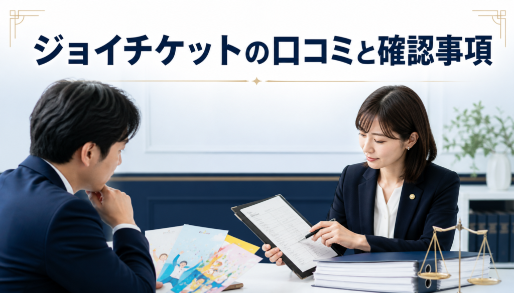 ジョイチケットの口コミ・評判|先払い買取・闇金の確認情報と相談前の注意点