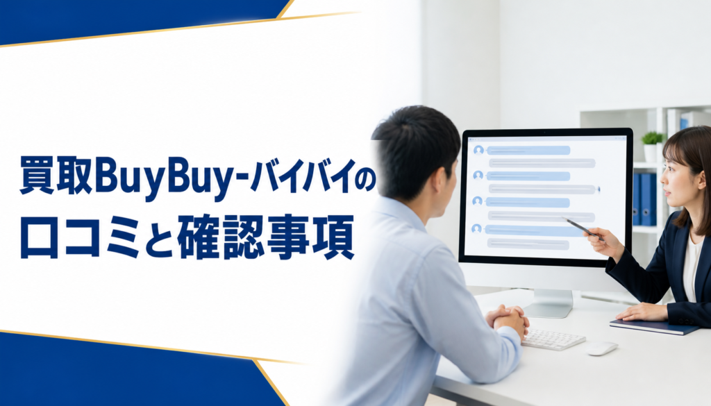 買取BuyBuy-バイバイの口コミ・評判｜先払い買取・闇金の確認情報と相談前の注意点