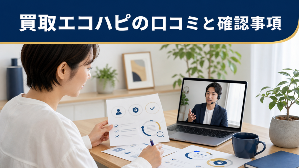 買取エコハピの口コミ・評判｜先払い買取・闇金の確認情報と相談前の注意点