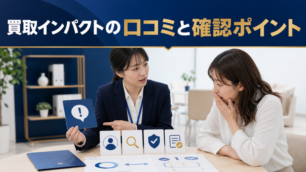 買取インパクトの口コミ・評判｜先払い買取・闇金の確認情報と相談前の注意点