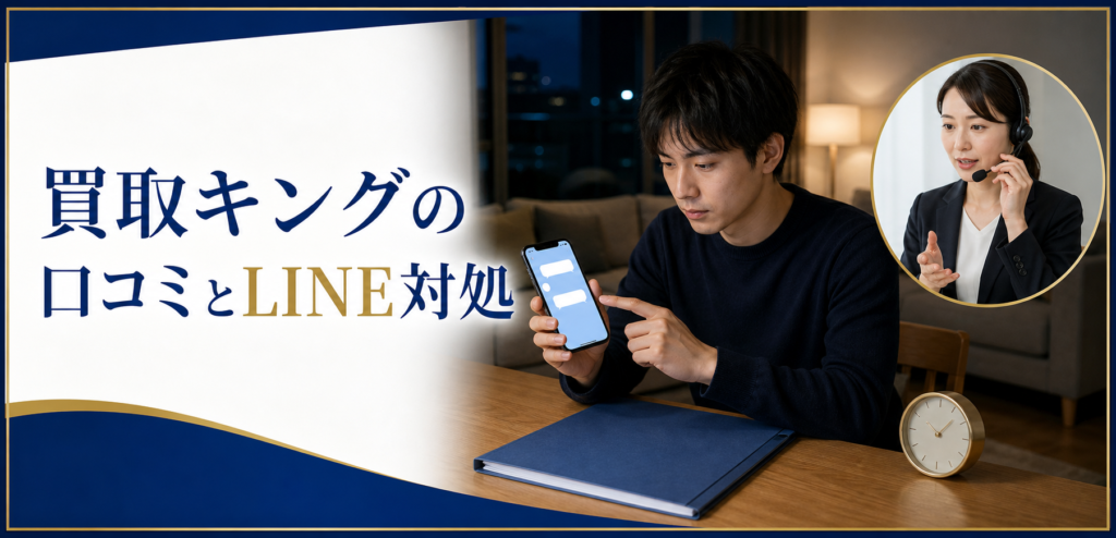 買取キングの口コミ・評判｜先払い買取・闇金のLINE連絡と対処法