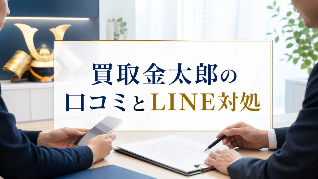 買取金太郎(カイトリキンタロウ)の口コミ・評判|先払い買取・闇金のLINE連絡と対処法