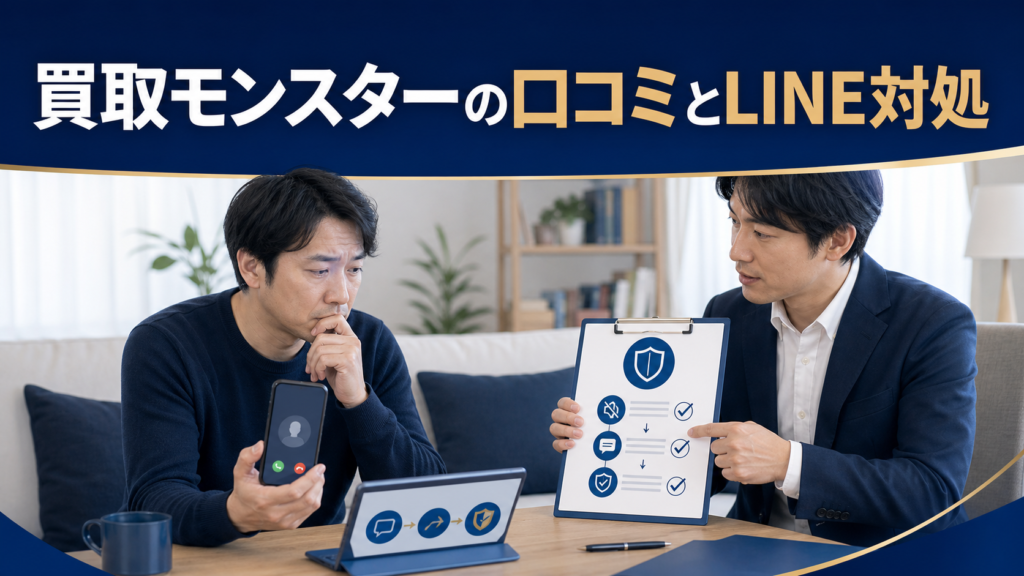 買取モンスターの口コミ・評判｜先払い買取・闇金のLINE連絡と対処法