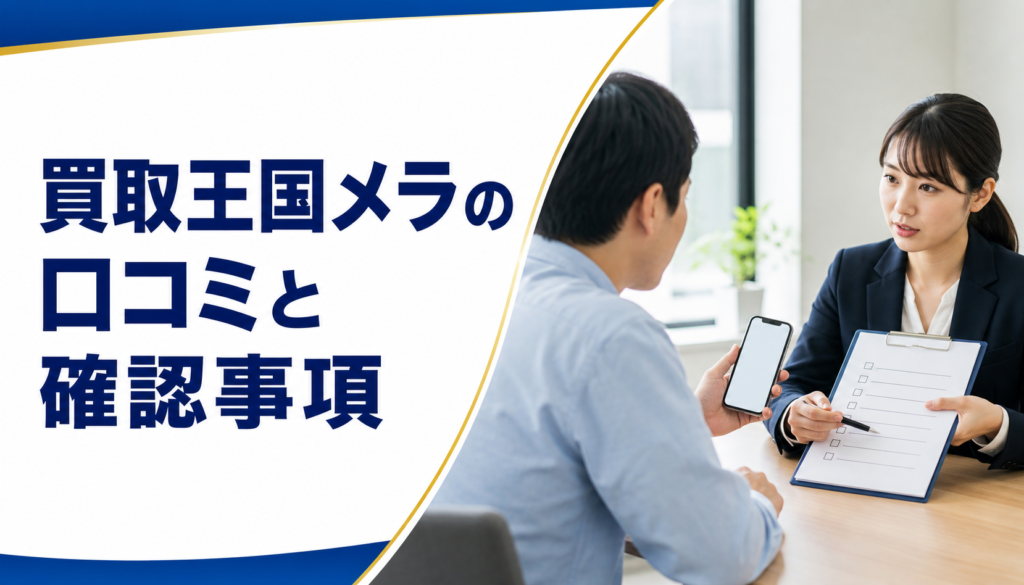 買取王国メラの口コミ・評判｜先払い買取・闇金の確認情報と相談前の注意点