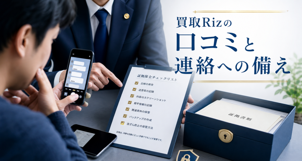 買取Riz（リズ）の口コミ・評判｜先払い買取・闇金のLINE連絡と対処法
