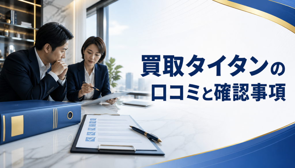 買取タイタン-TITANの口コミ・評判｜先払い買取・闇金の確認情報と相談前の注意点
