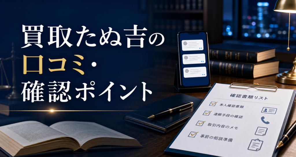 買取たぬ吉の口コミ・評判|先払い買取・闇金のLINE連絡と対処法