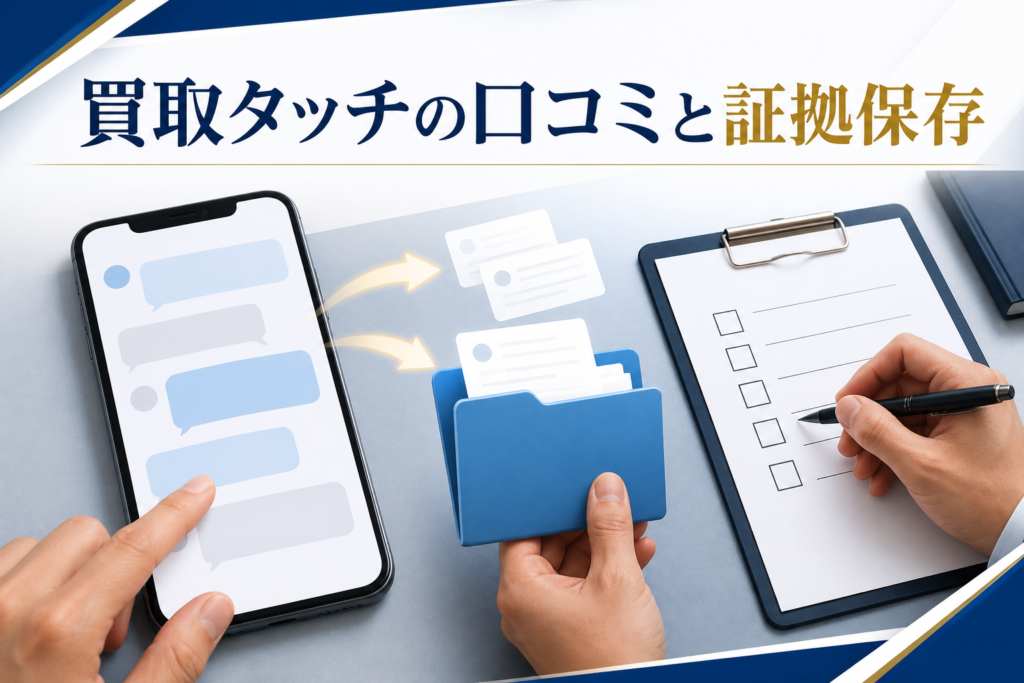買取タッチの口コミ・評判｜先払い買取・闇金のLINE連絡と対処法