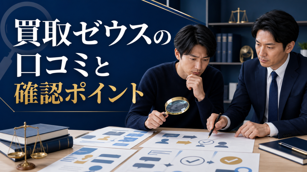 買取ゼウスの口コミ・評判｜先払い買取・闇金の確認情報と相談前の注意点