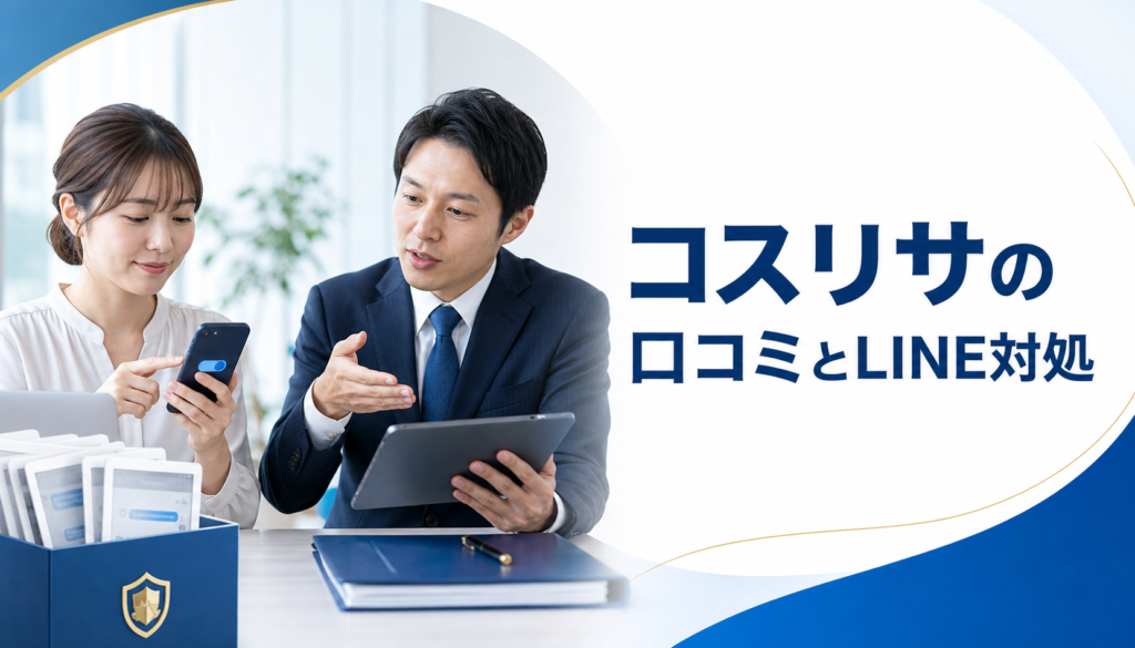 コスリサの口コミ・評判｜先払い買取・闇金のLINE連絡と対処法