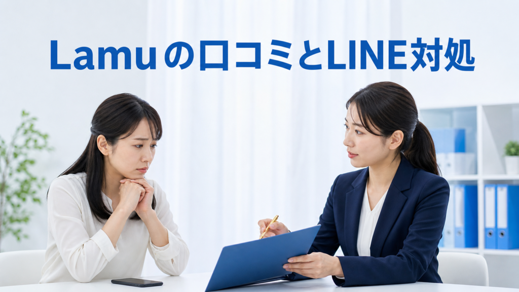 Lamu（ラム）の口コミ・評判｜先払い買取・闇金のLINE連絡と対処法