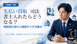 先払い買取 司法書士入れたらどうなる？相談後の流れと確認すべき注意点