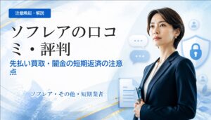 ソフレアの口コミ・評判｜闇金の短期返済の注意点