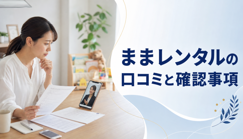 ままレンタル-mama.Rentalの口コミ・評判｜先払い買取・闇金の確認情報と相談前の注意点