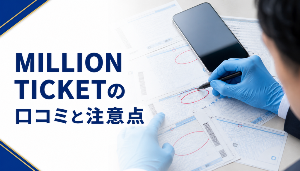 MILLION TICKET-ミリオンチケット- 先払い買取業者の口コミ・評判｜先払い買取・闇金の確認情報と相談前の注意点