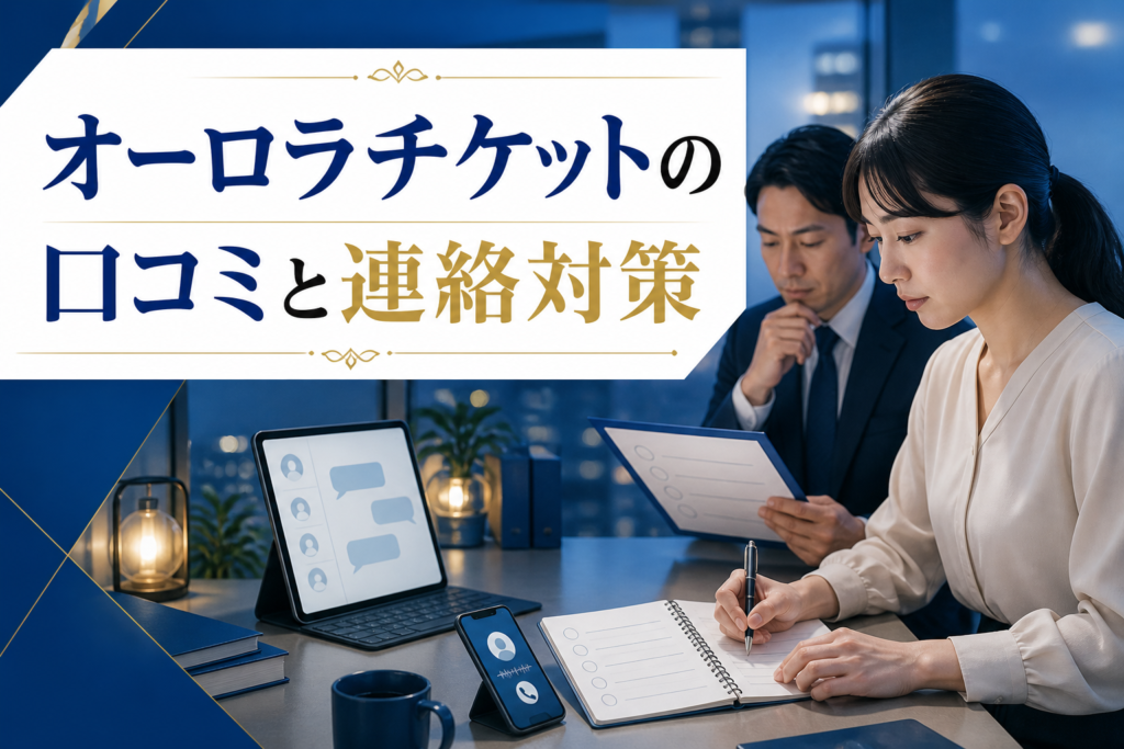 オーロラチケットの口コミ・評判|先払い買取・闇金のLINE連絡と対処法