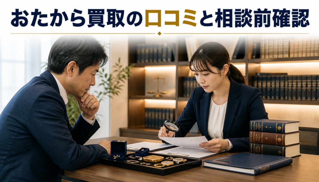 おたから買取（新おたから買取）の口コミ・評判｜先払い買取・闇金の確認情報と相談前の注意点