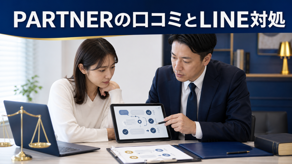 PARTNER（パートナー）の口コミ・評判｜先払い買取・闇金のLINE連絡と対処法