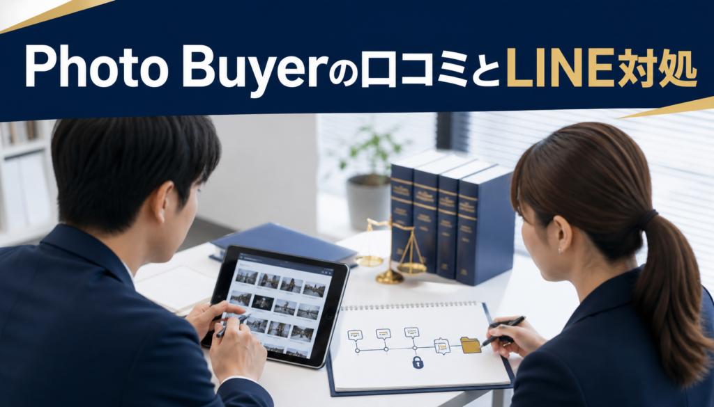 Photo Buyer（フォトバイヤー）の口コミ・評判｜先払い買取・闇金のLINE連絡と対処法