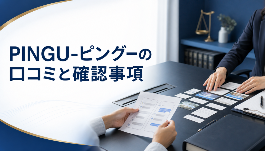 PINGU-ピングーの口コミ・評判｜先払い買取・闇金の確認情報と相談前の注意点