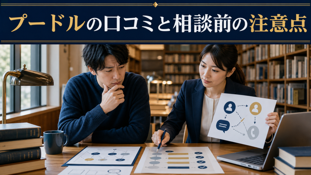 プードル（Pudol）の口コミ・評判｜先払い買取・闇金の確認情報と相談前の注意点