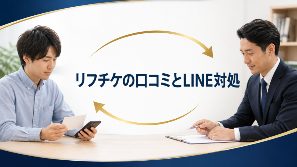 リフチケの口コミ・評判|先払い買取・闇金のLINE連絡と対処法