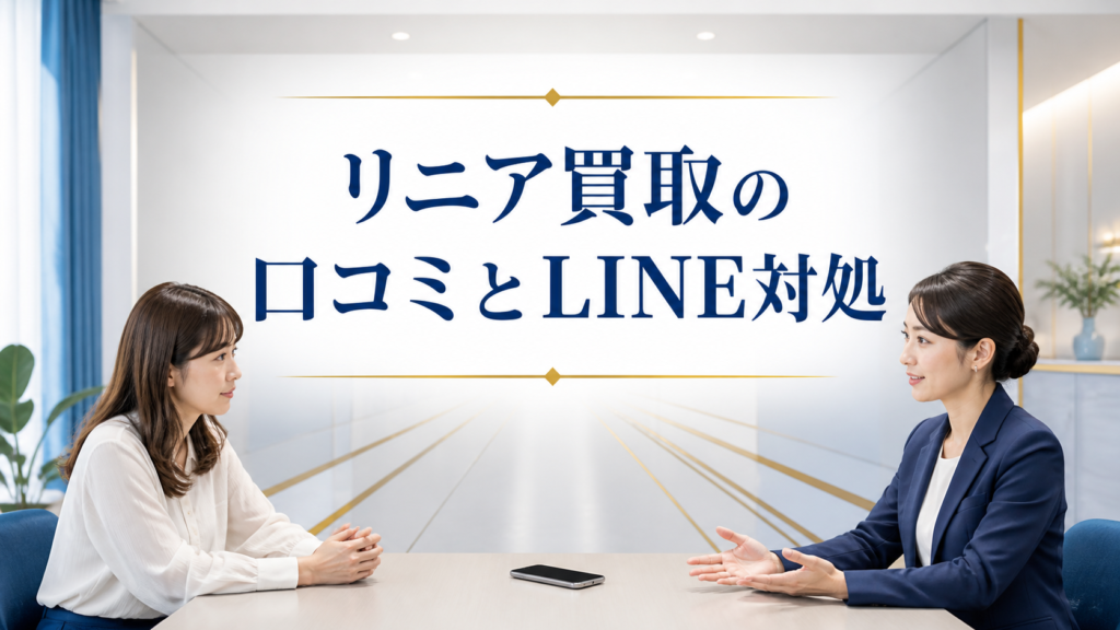 リニア買取の口コミ・評判｜先払い買取・闇金のLINE連絡と対処法